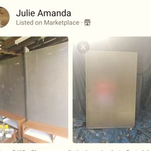 Steel Peg walls with bottom storage